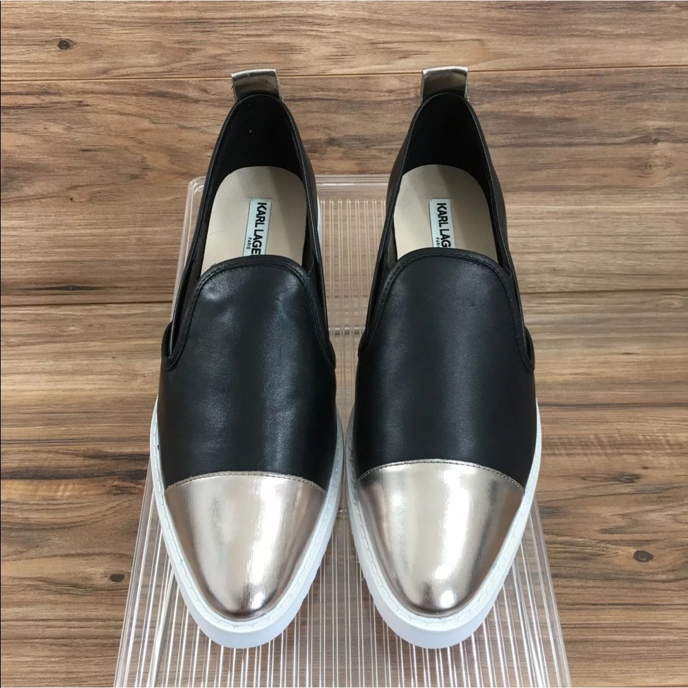 <SOLD>Karl Lagerfeld Paris Cler Slip On Shoes New - Picture 2 of 6